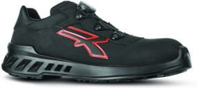 Sicherheitshalbschuh CAESAR von U-POWER in Schwarz, S3 SRC ESD, Größe 35 aus Mikrofaser - Bild 1