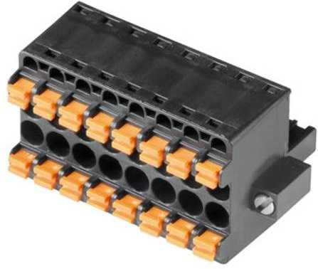 Weidmüller Buchsengehäuse-Kabel BL/SL in Schwarz mit 48 Polen und einem Rastermaß von 5.08 mm - Bild 1