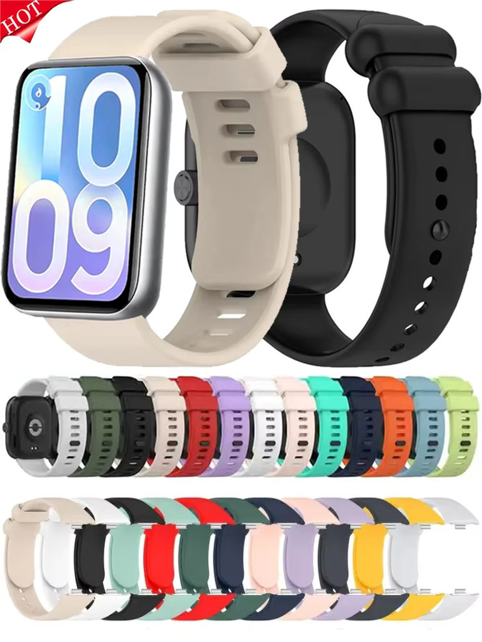 Xiaomi Uhrenarmband Silikon, Schwarz, Unisex - Bild 5