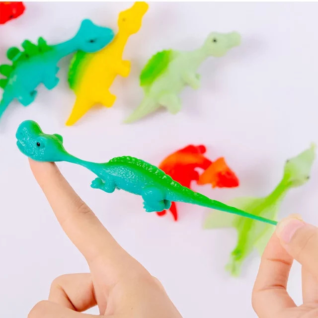 Bunte Finger-Katapulte Dinosaurier-Spiele, 5-20 Stück - Bild 1
