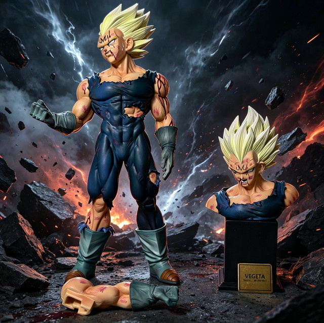 Dragon Ball Vegeta Actionfiguren, PVC-Statue, 28 cm - Bild 1