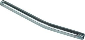Pressol Düsenrohr für Fettpresse gebogen, Farbe: Silber, Länge: 150 mm - Bild 1