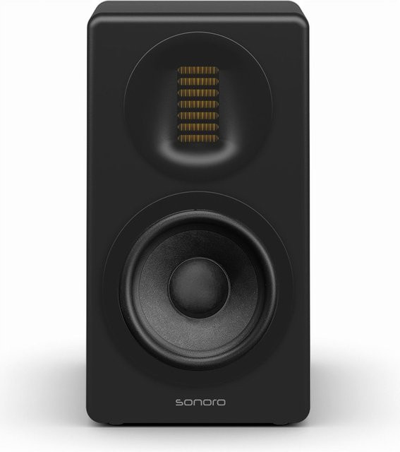 Sonoro Orchestra Slim Gen.2 Regal-Lautsprecher Paar Schwarz matt - Bild 1