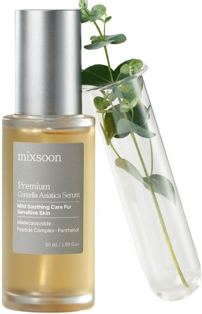 mixsoon Premium Centella Asiatica Serum, 50 ml, für empfindliche und unreine Haut - Bild 1