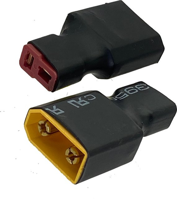 XT90 auf T-Stecker Deans Buchse Adapter für RC Batteriekabel, 1 Stück - Bild 1