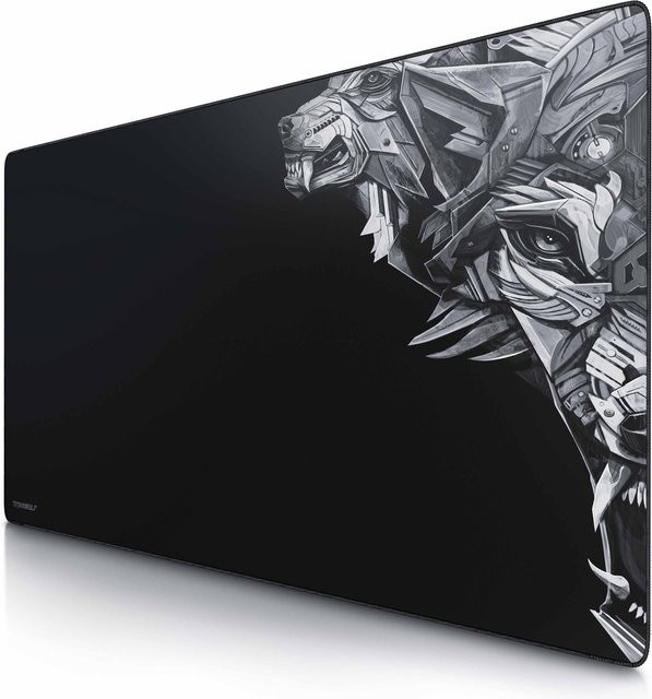 Titanwolf Gaming Mauspad Delta XXXL Speed Mousepad, Schwarz, B/T: 120 x 60 cm - Bild 1