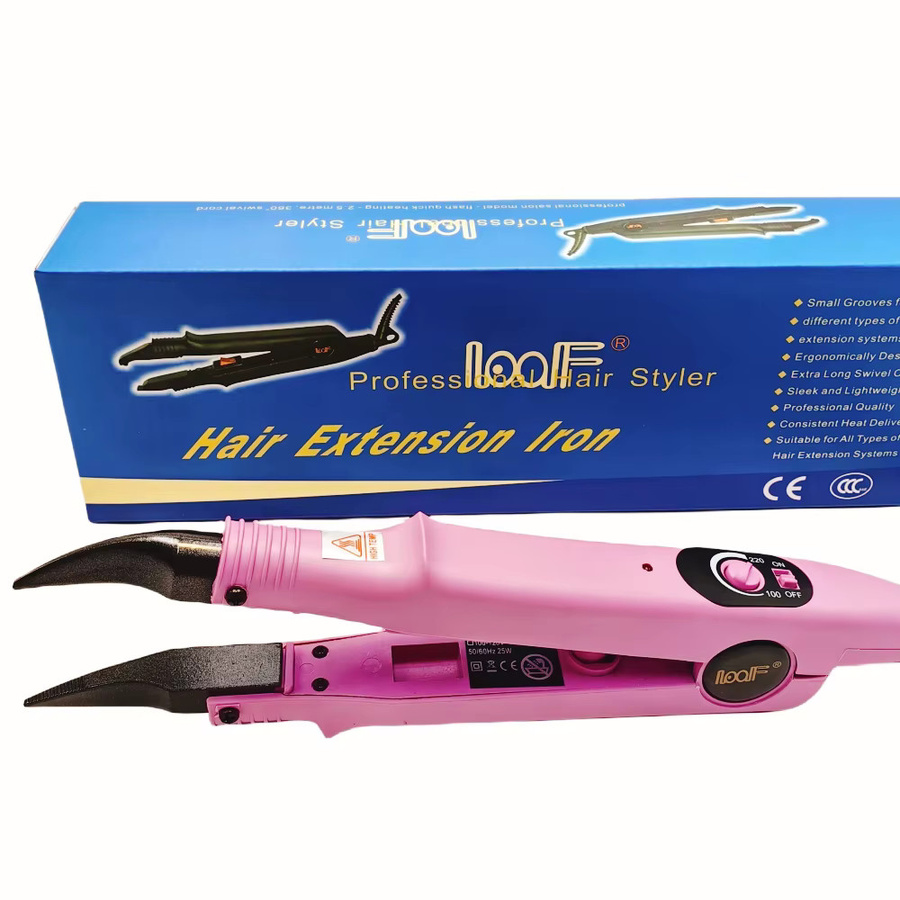 Loof Haarklebegerät-Set, 220 Grad, lila, Unisex - Bild 4