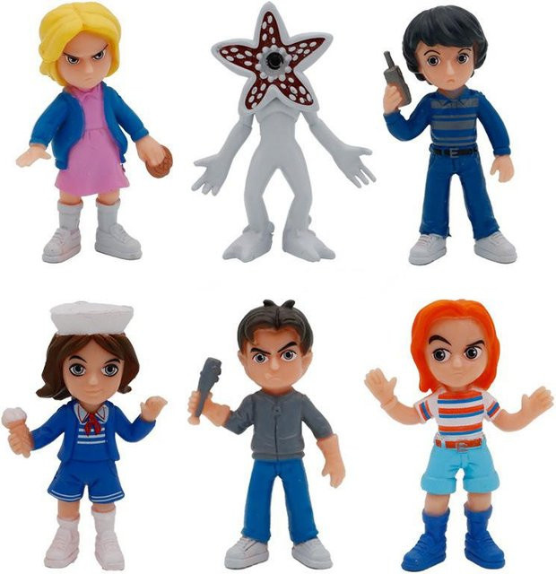 Fashnics Stranger Things Vinyl-Figuren Set, PVC, Mehrfarbig - Bild 1