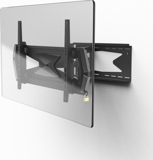 Hama TV-Wandhalterung FULLMOTION Professional für bis zu 80 Zoll, VESA 600x400 mm, Schwarz - Bild 1
