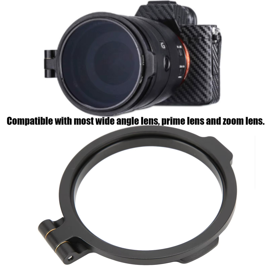 Qiilu Objektivadapter in Schwarz für Weitwinkel, Prime und Zoom-Objektive - Bild 4