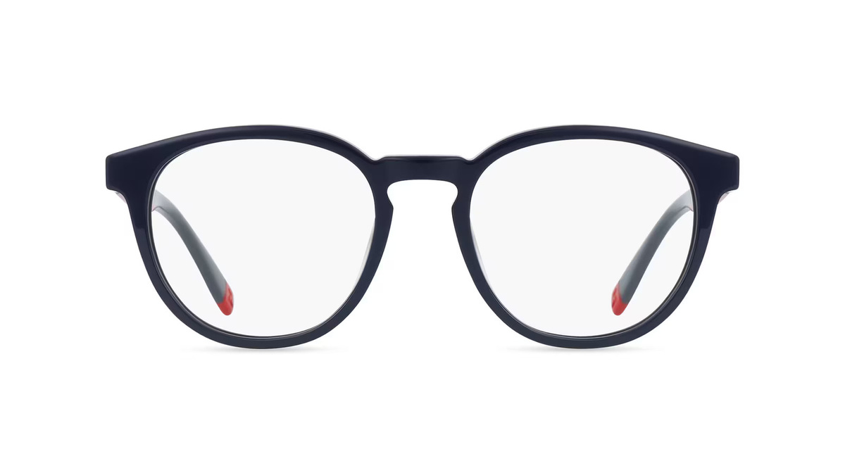 Fila VFI989 Korrektionsbrille Panto, Vollrand, Kunststoff, Blau, Herren - Bild 1