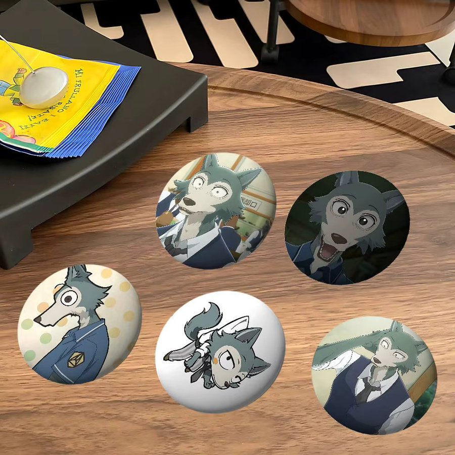 Bilibili Anstecknadel Anime B-Beastars, Metall, Bunt - Bild 5