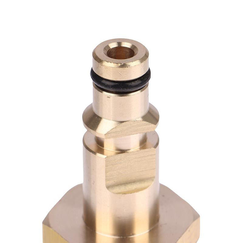 FoxLee Hochdruckreiniger Schlauchadapter Schnellkupplung Konverter Fitting aus Kupfer in Gold für K Serie - Bild 2