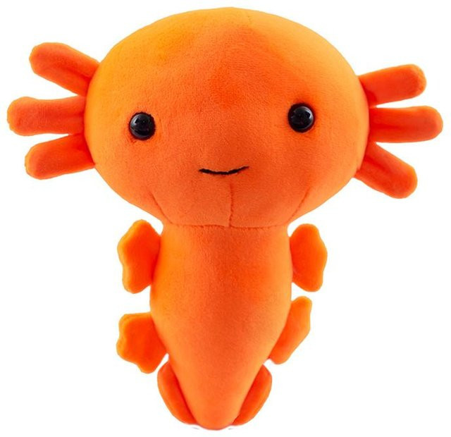 Yiran toy Axolotl Plüschtier, 20cm, Orange - Bild 1