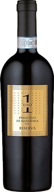 Masseria La Volpe 1 Uno Primitivo di Manduria Riserva Rotwein, Primitivo, Apulien, 2022, trocken, 0,75 l - Bild 1