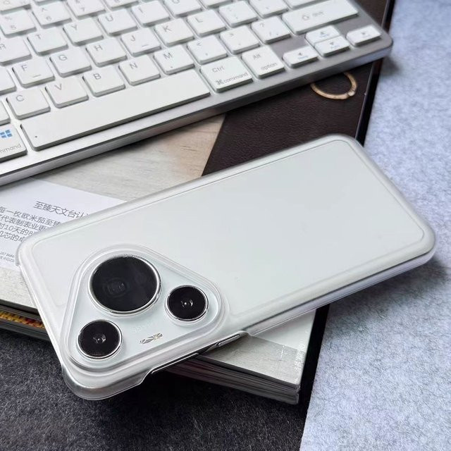 Transparente Slim-Schutzhülle aus matter PC-Hartschale für Huawei Pura 80 70 P60 Mate 70 60 Honor 400 300 Pro Ultra, rahmenlose und kratzfeste Handyhülle - Bild 1
