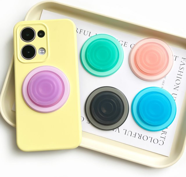Bunter transparenter magnetischer Telefonhalter Griptok für iPhone 16 17 Pro Max - Bild 1