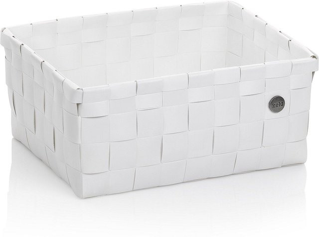 Kela Korb NEO in Weiß aus Kunststoff, B/T/H: 31,0 x 14,0 x 14,0 cm - Bild 1