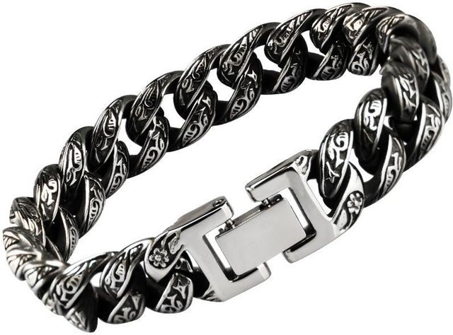 YIRAN Armband, Kupfer, Schwarz, Unisex - Bild 1
