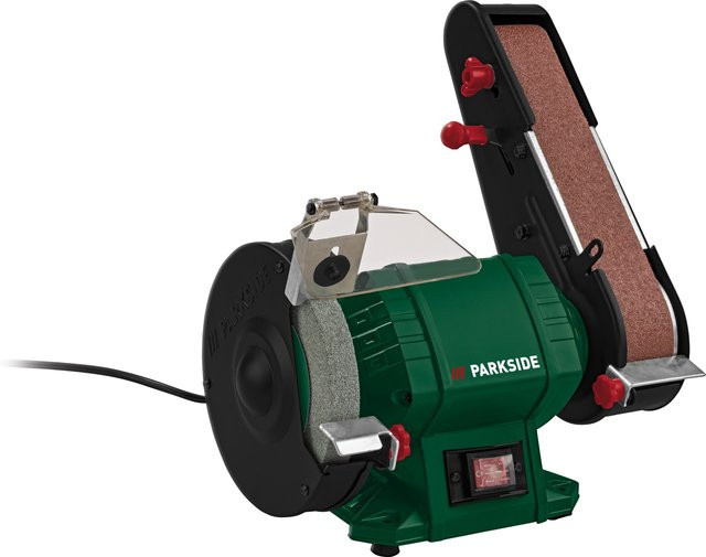 Parkside Stand-Bandschleifer PSBS 240 C2 in Grün - Bild 1