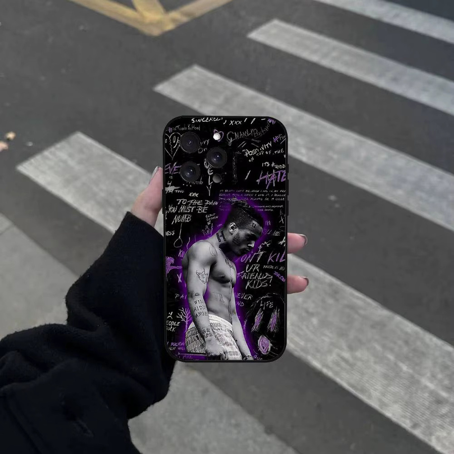 Handyhülle Rapper X-xxxtentacion für iPhone 11 bis 17 Pro Max Plus Mini aus weichem TPU in Multicolour - Bild 2