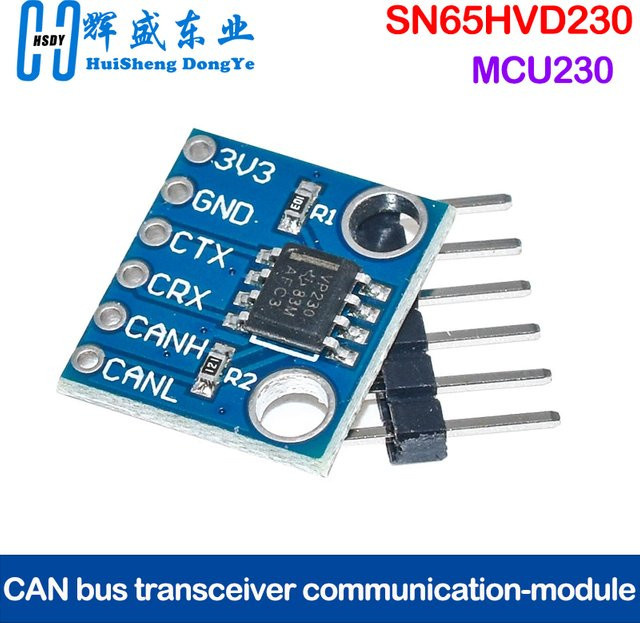 HUISHENGYUFA SN65HVD230 CAN-Bus-Transceiver-Kommunikationsmodul für Arduino MCU in Blau - Bild 1