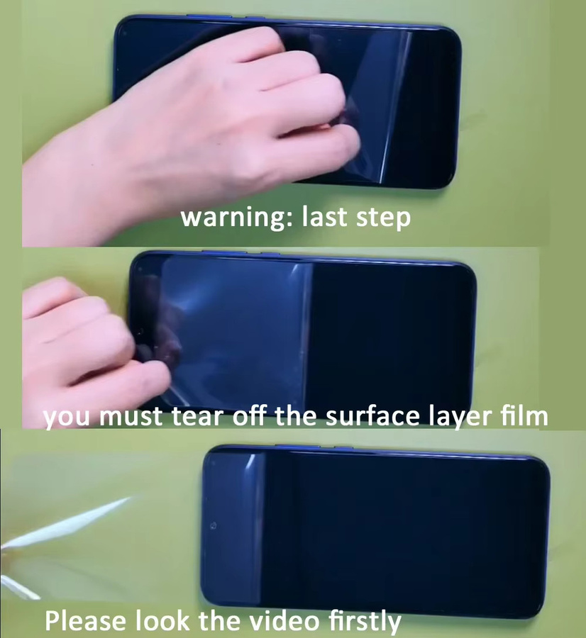 HD Matt Hydrogel-Displayschutz für Samsung Galaxy S26 Ultra, S25 und S24, unzerbrechliche weiche Membran-Folie, transparent - Bild 2
