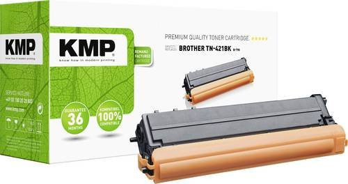 KMP Tonerkassette kompatibel mit Brother TN-421BK, Schwarz, 3000 Seiten - Bild 1
