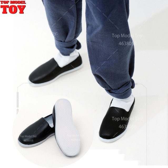 ZYTOYS ZY1029 Chinesische Kung Fu Ye Wen Modell Schuhe, Zubehör, Schwarz - Bild 1