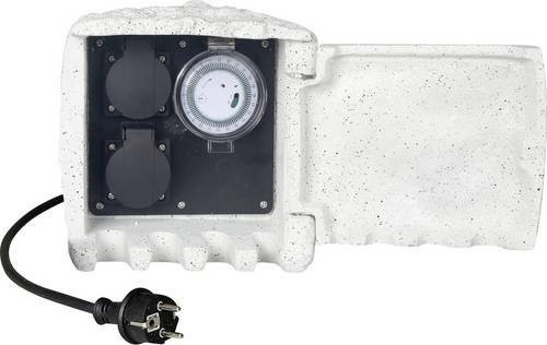 LEDmaxx ST202W Steckdosenleiste in Weiß mit Zeitschaltuhr - Bild 1