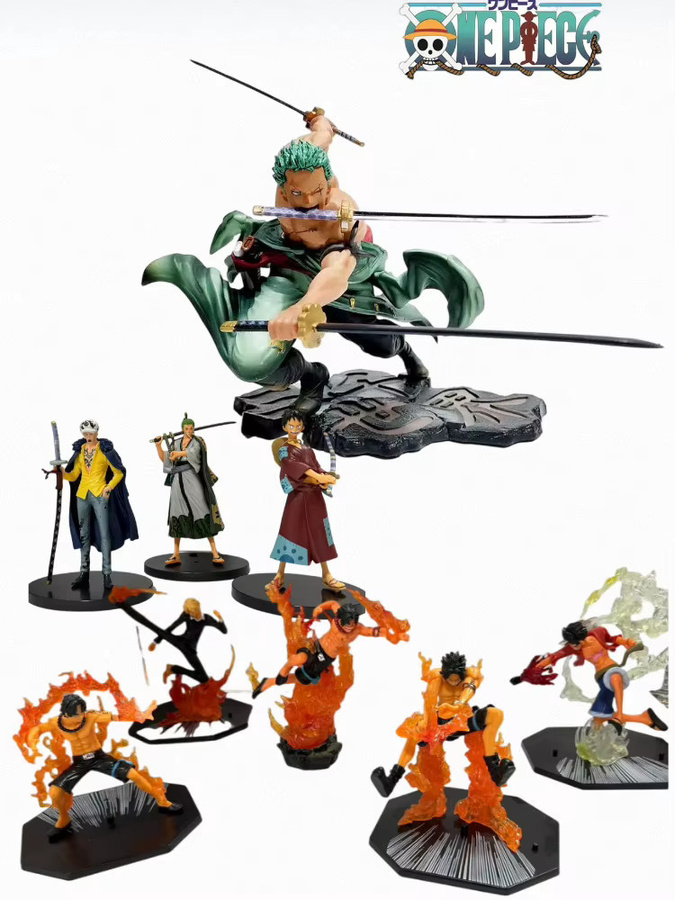 Bandai One Piece Roronoa Zoro, Actionfigur, 10 cm, Einzelfigur - Bild 3