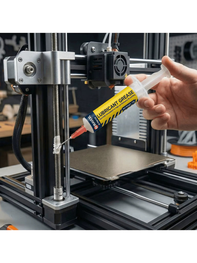 MIRAVEXL 3D-Drucker-Schmierfett Weißes Schmiermittel für Gewindespindeln und Linearführungen zur Geräuschreduzierung - Bild 5
