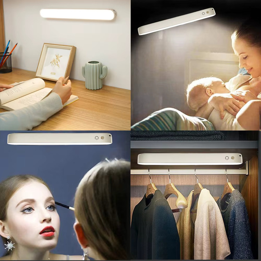 Lyfs Magnetische LED Schreibtischlampe in Weiß mit USB-Anschluss und Touch-Bedienung für Home Office und Schlafzimmer - Bild 6