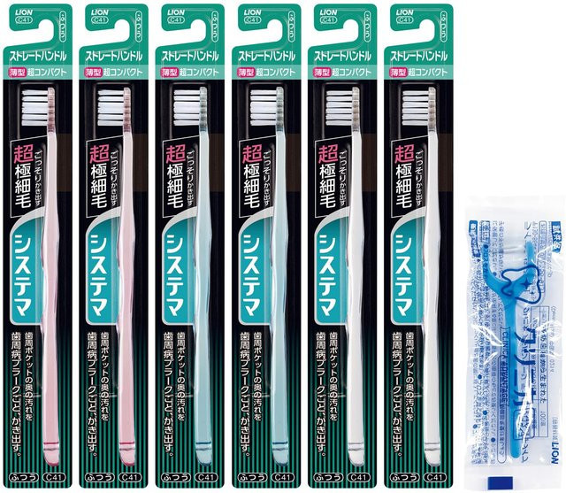 Systema Zahnbürste Parodontitis-Set, 6-teilig, blau - Bild 1