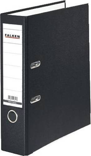 Falken PP-Color Ordner DIN A4 aus Kunststoff in Schwarz mit 80 mm Rückenbreite - Bild 1