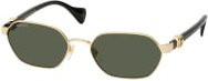 Gucci GG 1593S Sonnenbrille, Vollrand, Oval, Schwarz, Gold, Grey, Damen - Bild 1