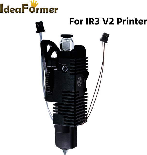 IdeaFormer IR3 V2 Hochtemperatur-Direktextruder-Kit mit 0,4mm gehärteter Stahldüse, 24V 80W, Schwarz - Bild 1