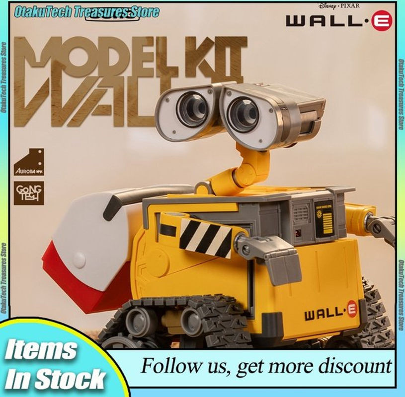 Bandai Wall-E Anime Action Figur aus PVC in Weiß und Gelb, 15 cm Höhe - Bild 1