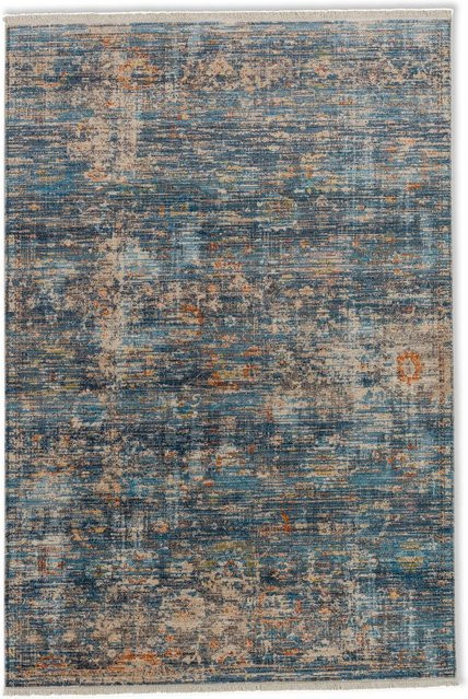 Teppich SCHÖNER WOHNEN MYSTIK in Blau, modern und abstrakt, B/T: 140 x 70 cm - Bild 1