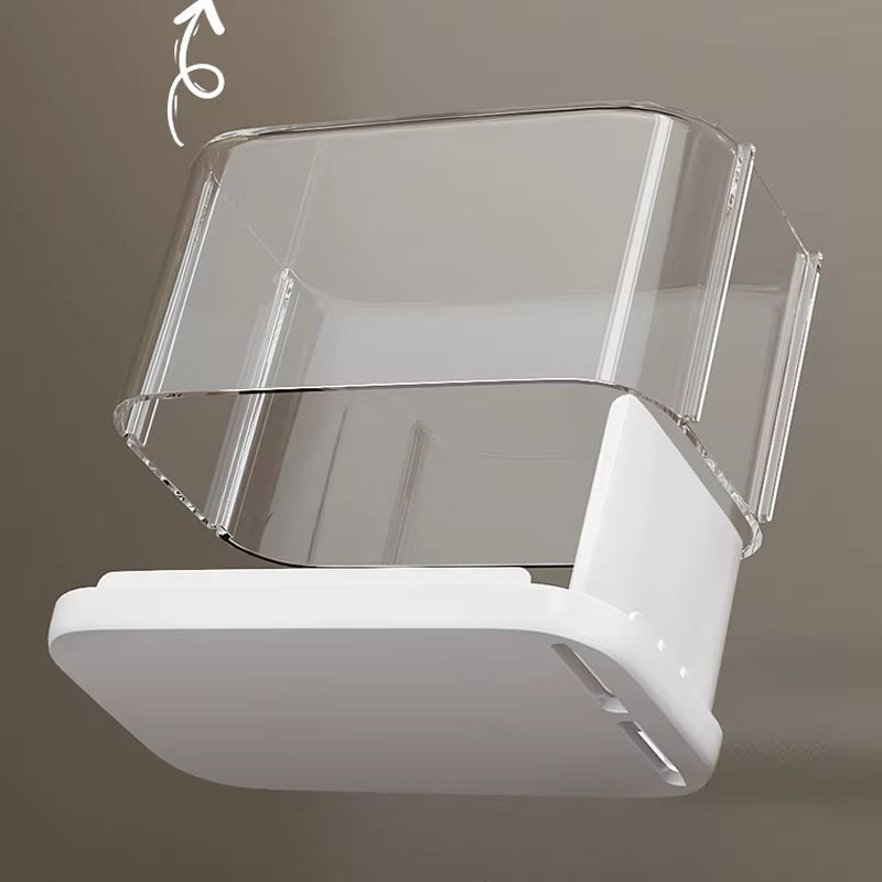 Staubdichte Acryl Aufbewahrungsbox aus Kunststoff in Transparent und Weiß für Blind Boxen und Figuren als Vitrine zur Organisation - Bild 4