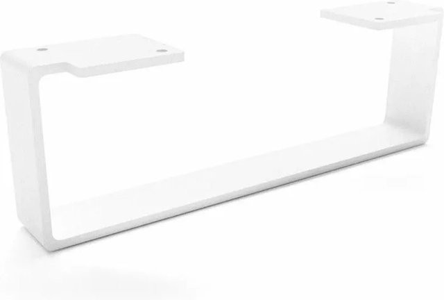 HEVVA Möbelbein LUXEMBURG in Weiß, Höhe: 10 cm, Tiefe: 30 cm - Bild 1