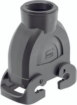 Harting Kupplungsgehäuse aus Kunststoff in Schwarz Baugröße 19430160738 - Bild 1