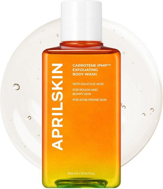 APRILSKIN Carrotene IPMP Peeling-Duschgel, 300 ml, BHA, Salicylsäure - Bild 1