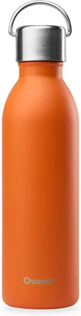 Isolierte Mattflasche Qwetch Active in Orange, 0,36 l - Bild 1