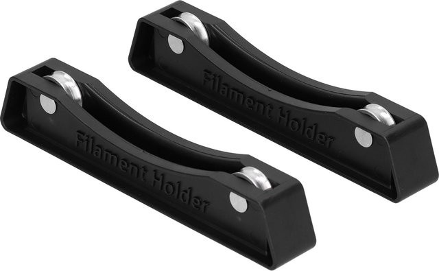 TOMTOP JMS Filamentrollenhalter mit Lagerdesign für FDM 3D-Drucker, 2 Stück, Schwarz - Bild 1