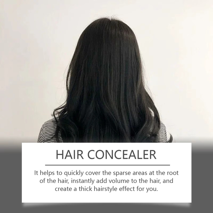 HOEGOA Haar-Concealer, braun, feines Haar, Unisex - Bild 6