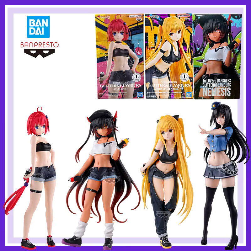Bandai To Love Ru Glitter Glamours Kotegawa Yui Nemesisgolden Darkness Kurosaki Meia, Actionfigur - Bild 1