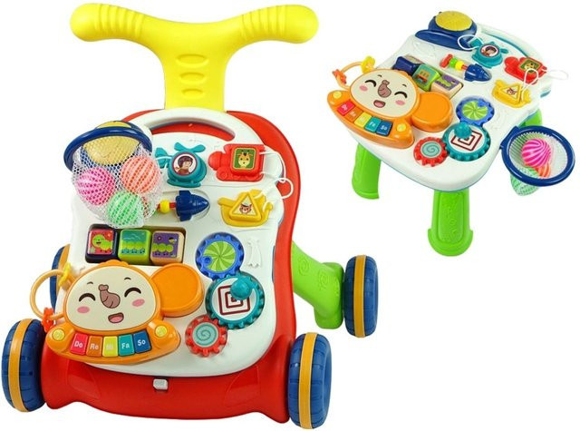 Coemo 2in1 Baby Laufwagen Rolli und Multifunktion Spieltisch - Bild 1