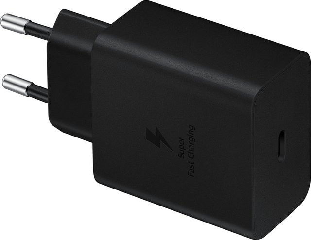 Samsung Super Fast Charging Ladegerät 45W mit USB-C-Kabel in Schwarz - Bild 1