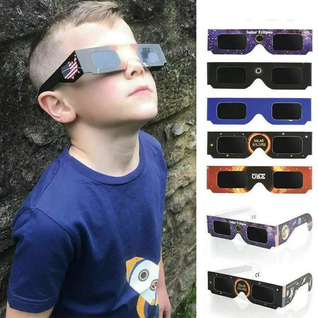 Centechia Solar-Eclipse Sonnenbrille, Unisex, Vollrand, Rechteckig, Kunststoff, Multicolour - Bild 1